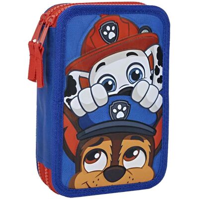 Paw Patrol Dvojposchodový školský peračník Labková patrola modrý – vybavený Paw Patrol Dvojposchodový školský peračník Labková patrola modrý – vybavený