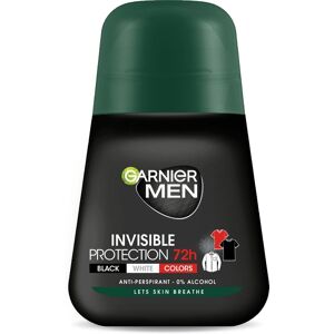 GARNIER Men Mineral Invisible Black and White Colors Roll-On Antiperspirant 50 ml GARNIER Men Mineral Invisible Black and White Colors Roll-On Antiperspirant 50 ml
