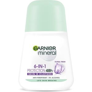 GARNIER Mineral Protection Floral 48H Roll-On Antiperspirant 50 ml GARNIER Mineral Protection Floral 48H Roll-On Antiperspirant 50 ml