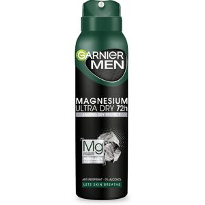 GARNIER Men Magnesium Ultra Dry 72H Sprej 150 ml GARNIER Men Magnesium Ultra Dry 72H Sprej 150 ml