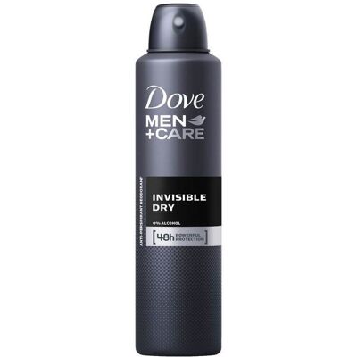 Dove Men + Care Invisible Dry antiperspirant v spreji pre mužov 150 ml Dove Men + Care Invisible Dry antiperspirant v spreji pre mužov 150 ml