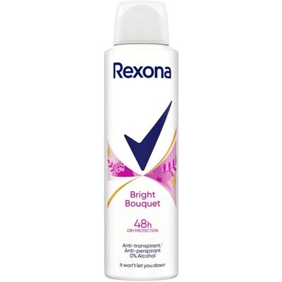 Rexona Bright Bouquet antiperspirant v spreji 150 ml Rexona Bright Bouquet antiperspirant v spreji 150 ml