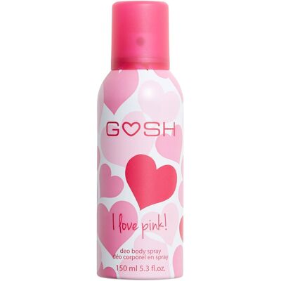 GOSH I Love Pink! Deo Spray 150 ml GOSH I Love Pink! Deo Spray 150 ml