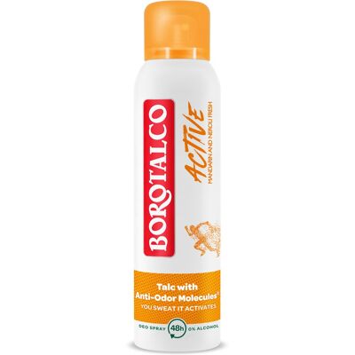 BOROTALCO Active Mandarin & Neroli Fresh Deo Spray 150 ml BOROTALCO Active Mandarin & Neroli Fresh Deo Spray 150 ml
