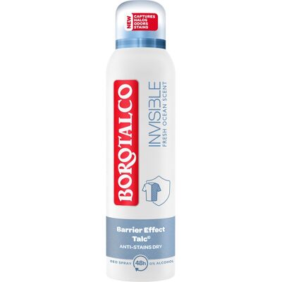 BOROTALCO Invisible Fresh Ocean Scent Deo Spray 150 ml BOROTALCO Invisible Fresh Ocean Scent Deo Spray 150 ml