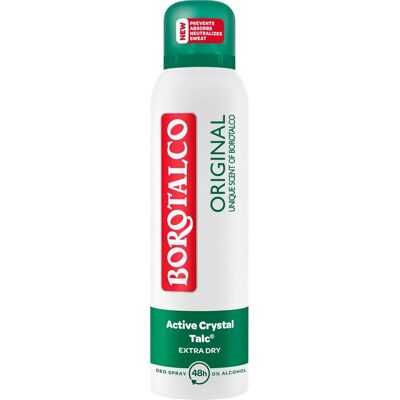 BOROTALCO Original Unique Scent of Borotalco Deo Spray 150 ml BOROTALCO Original Unique Scent of Borotalco Deo Spray 150 ml