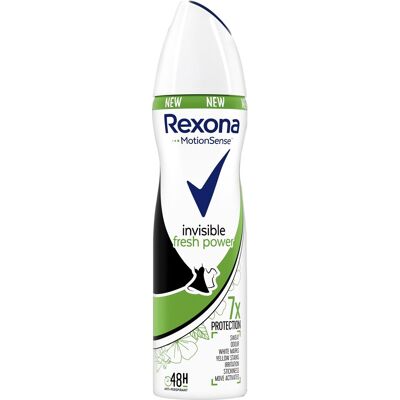 REXONA Antiperspinatný sprej Invisible Fresh & Power 150 ml REXONA Antiperspinatný sprej Invisible Fresh & Power 150 ml