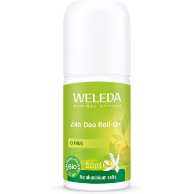 WELEDA Citrus 24h Deo Roll-on 50 ml WELEDA Citrus 24h Deo Roll-on 50 ml