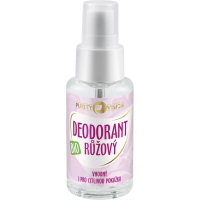 PURITY VISION Dezodorant Ružový Bio 50 ml PURITY VISION Dezodorant Ružový Bio 50 ml