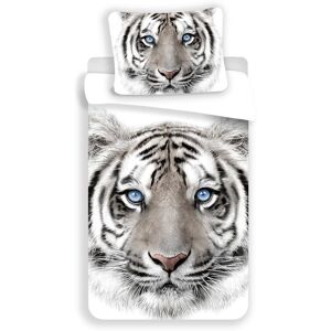 Jerry Fabrics Biely tiger 140 × 200 cm Jerry Fabrics Biely tiger 140 × 200 cm
