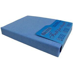 Brotex Froté plachta do postieľky 60 × 120 cm, svetlo modré, detské Brotex Froté plachta do postieľky 60 × 120 cm, svetlo modré, detské