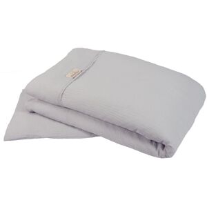 MULTITEX BABYMATEX Bielizeň posteľná Muslin svetlosivá 3-dieílna MULTITEX BABYMATEX Bielizeň posteľná Muslin svetlosivá 3-dieílna