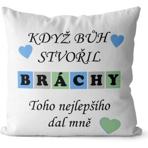 Impar polštář Když bůh stvořil bráchy Impar polštář Když bůh stvořil bráchy