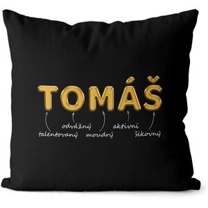 Impar polštář zlatý muž. jméno Tomáš Impar polštář zlatý muž. jméno Tomáš