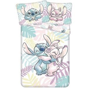 Jerry Fabrics Obliečky Lilo a Stitch Leaves 140 × 200, 70 × 90 cm Jerry Fabrics Obliečky Lilo a Stitch Leaves 140 × 200, 70 × 90 cm