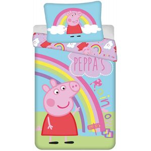 Jerry Fabrics Obliečky Peppa Pig PEP016 140 × 200, 70 × 90 cm Jerry Fabrics Obliečky Peppa Pig PEP016 140 × 200, 70 × 90 cm
