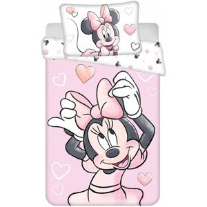 Jerry Fabrics Obliečky do postieľky Minnie Blush Pink 100 × 135, 40 × 60 cm Jerry Fabrics Obliečky do postieľky Minnie Blush Pink 100 × 135, 40 × 60 cm
