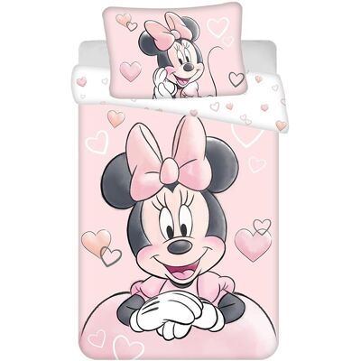 JERRY FABRICS Disney Minnie Powder pink baby 100 × 135 cm JERRY FABRICS Disney Minnie Powder pink baby 100 × 135 cm