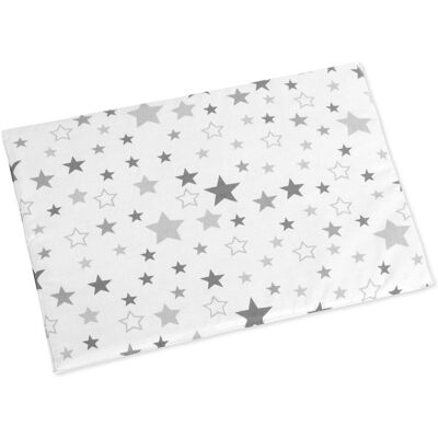 BELLATEX Vankúšik Agátka 42 × 32 cm 666/902 hviezdy sivo-biele BELLATEX Vankúšik Agátka 42 × 32 cm 666/902 hviezdy sivo-biele