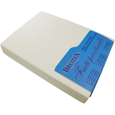 Brotex Froté prestieradlo 60 × 120 cm, smotanové, detské Brotex Froté prestieradlo 60 × 120 cm, smotanové, detské