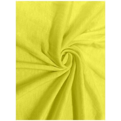 Kaptan prestieradlo jersey do postieľky – 60 × 120 žlté Kaptan prestieradlo jersey do postieľky – 60 × 120 žlté