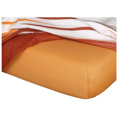 Dadka Jersey plachta karamel 60 × 120 × 10 cm Dadka Jersey plachta karamel 60 × 120 × 10 cm