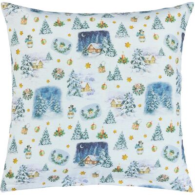 BELLATEX VIANOCE vankúšik 45 × 45 cm 55/127 biele Vianoce BELLATEX VIANOCE vankúšik 45 × 45 cm 55/127 biele Vianoce