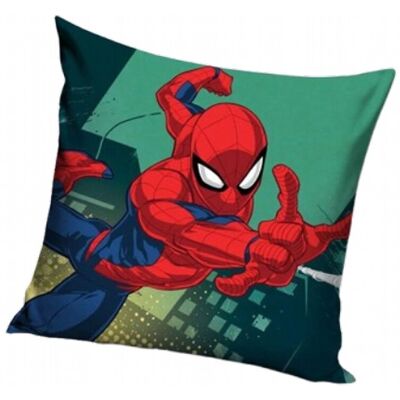 Carbotex Detský vankúšik Spider-Man Nová Generácia 40 × 40 cm Carbotex Detský vankúšik Spider-Man Nová Generácia 40 × 40 cm