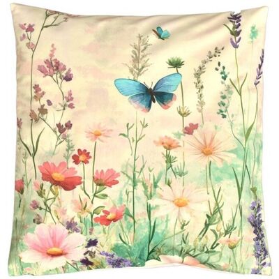 Forbyt Obliečka Modrý motýľ na lúke CYH7555 40 × 40 cm Forbyt Obliečka Modrý motýľ na lúke CYH7555 40 × 40 cm