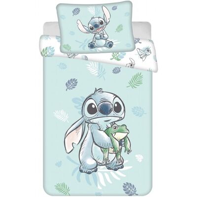 Jerry Fabrics Obliečky do postieľky Lilo and Stitch Frog baby 100 × 135 cm, 40 × 60 cm Jerry Fabrics Obliečky do postieľky Lilo and Stitch Frog baby 100 × 135 cm, 40 × 60 cm