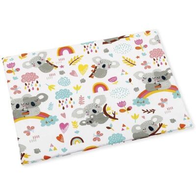 Bellatex pre dojčatá – 42 × 32 cm – tenký – koala s dúhou Bellatex pre dojčatá – 42 × 32 cm – tenký – koala s dúhou