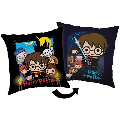 Jerry Fabrics Vankúšik Harry Potter Friends 40 × 40 cm Jerry Fabrics Vankúšik Harry Potter Friends 40 × 40 cm