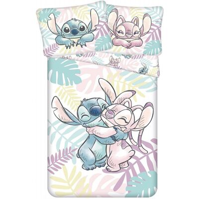 Jerry Fabrics Obliečky Lilo a Stitch Leaves 140 × 200, 70 × 90 cm Jerry Fabrics Obliečky Lilo a Stitch Leaves 140 × 200, 70 × 90 cm