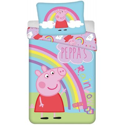 Jerry Fabrics Obliečky Peppa Pig PEP016 140 × 200, 70 × 90 cm Jerry Fabrics Obliečky Peppa Pig PEP016 140 × 200, 70 × 90 cm