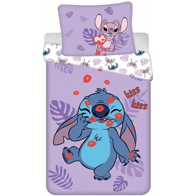 Jerry Fabrics Lilo a Stitch Kiss 140 × 200, 70 × 90 cm Jerry Fabrics Lilo a Stitch Kiss 140 × 200, 70 × 90 cm
