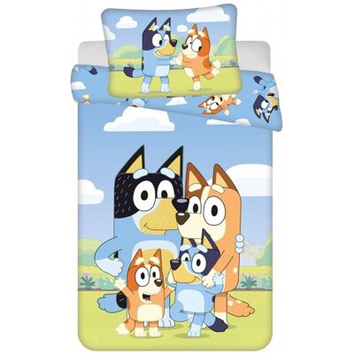 Jerry Fabrics Obliečky do postieľky Bluey 004 baby 100 × 135, 40 × 60 cm Jerry Fabrics Obliečky do postieľky Bluey 004 baby 100 × 135, 40 × 60 cm