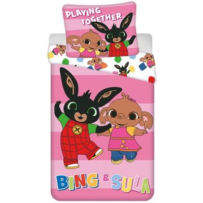 Jerry Fabrics Obliečky Králiček Bing Playing together 140 × 200, 70 × 90 cm Jerry Fabrics Obliečky Králiček Bing Playing together 140 × 200, 70 × 90 cm