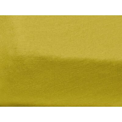 TEXTILOMANIE Jersey plachta do detskej postieľky žltá 60 × 120 cm TEXTILOMANIE Jersey plachta do detskej postieľky žltá 60 × 120 cm