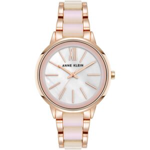 Anne Klein dámske hodinky okrúhle zlaté AK/1412IRRG Anne Klein dámske hodinky okrúhle zlaté AK/1412IRRG