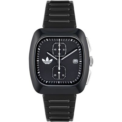 Adidas unisex hodinky Retro Wave Two Chrono hranaté analógové AOSY24533 Adidas unisex hodinky Retro Wave Two Chrono hranaté analógové AOSY24533
