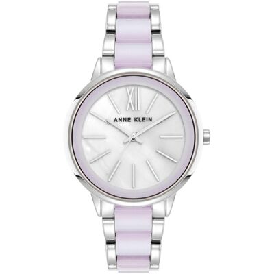 Anne Klein dámske hodinky okrúhle strieborné AK/1413IRSV Anne Klein dámske hodinky okrúhle strieborné AK/1413IRSV