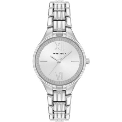 Anne Klein dámske hodinky okrúhle strieborné AK/4061SVSV Anne Klein dámske hodinky okrúhle strieborné AK/4061SVSV