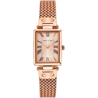 Anne Klein dámske hodinky hranaté AK/3882RGRG Anne Klein dámske hodinky hranaté AK/3882RGRG