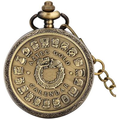 Gaira® Gaira Vreckové hodinky Aztec Calendar 34906 Gaira® Gaira Vreckové hodinky Aztec Calendar 34906