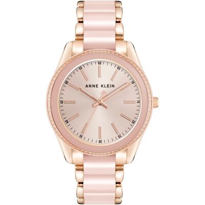 Anne Klein dámske hodinky okrúhle AK/3214LPRG Anne Klein dámske hodinky okrúhle AK/3214LPRG