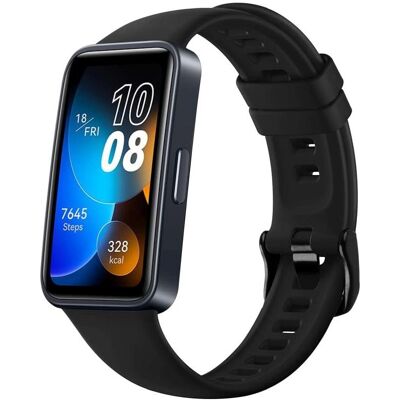 FIXED Silicone Strap na Huawei Band 8/9/10 čierny FIXED Silicone Strap na Huawei Band 8/9/10 čierny