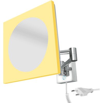 Nimco LED Kozmetické zrkadlo podsvietené hranaté – dotykové s nastavením farby ZK-20465P-26 Nimco LED Kozmetické zrkadlo podsvietené hranaté – dotykové s nastavením farby ZK-20465P-26