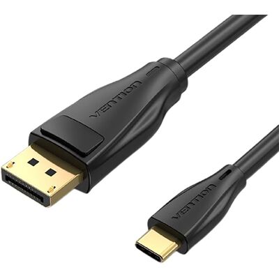 Vention USB-C to DP 1.2 (Display Port) Cable 1,5 m Black Vention USB-C to DP 1.2 (Display Port) Cable 1,5 m Black
