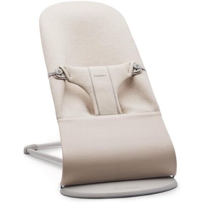 Babybjörn Bliss 3D Jersey Light Beige, svetlo sivá konštrukcia Babybjörn Bliss 3D Jersey Light Beige, svetlo sivá konštrukcia