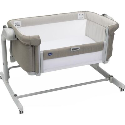 Chicco Postieľka Next2Me Magic Evo – Desert Taupe Chicco Postieľka Next2Me Magic Evo – Desert Taupe